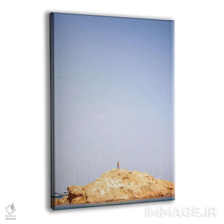 تابلو دکوراتیو منورکا اثر کنزو ایجیری - نمای پرسپکتیو محصول