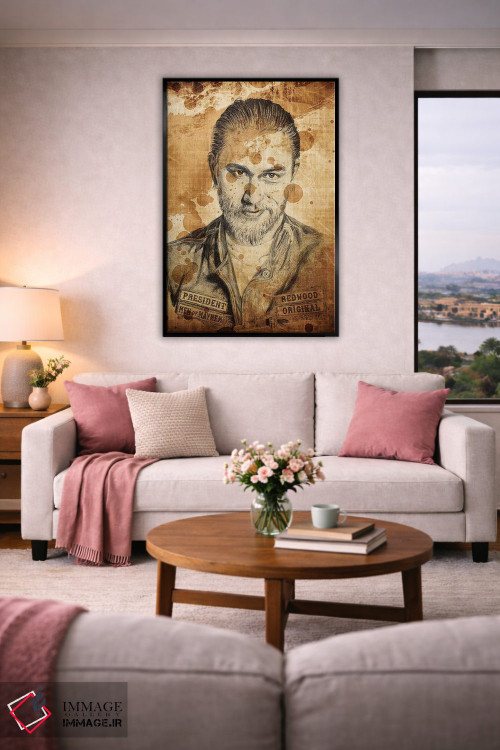 تابلو دکوراتیو جکس از سریال "فرزندان هرج و مرج" با خودکار اثر کایل ویلیس - D5B