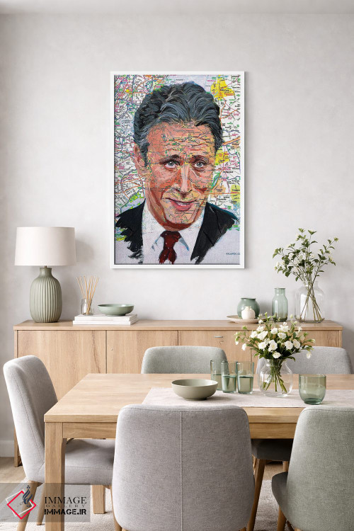 تابلو دکوراتیو جان استوارت اثر کایل ویلیس - D6W