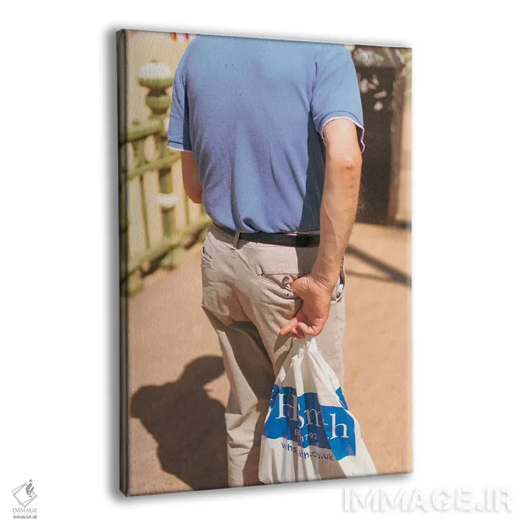 تابلو دکوراتیو جیب پشتی مارگیت اثر کنزو ایجیری - نمای پرسپکتیو محصول