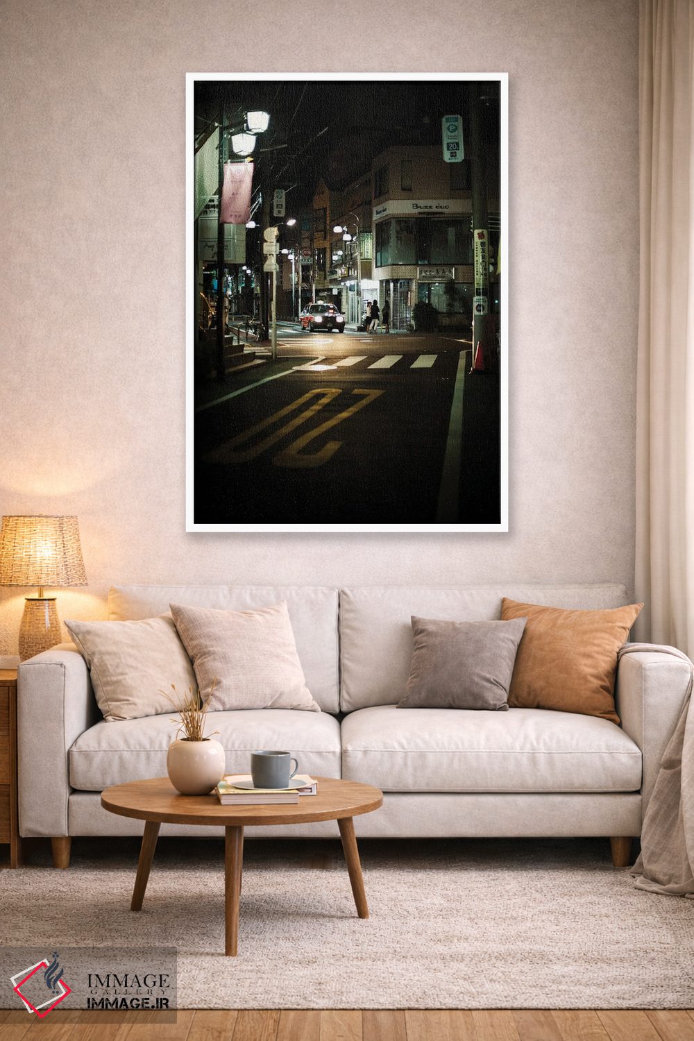 تابلو دکوراتیو تاکسی به گذشته اثر کنزو ایجیری - D2W
