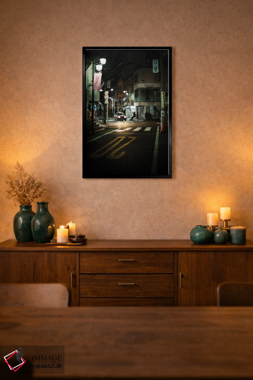 تابلو دکوراتیو تاکسی به گذشته اثر کنزو ایجیری - D3B