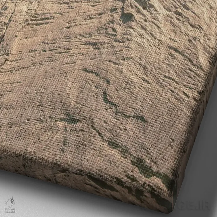 تابلو دکوراتیو فانوس دریایی اسباب بازی اثر کنزو ایجیری - نمای نزدیک بافت بوم