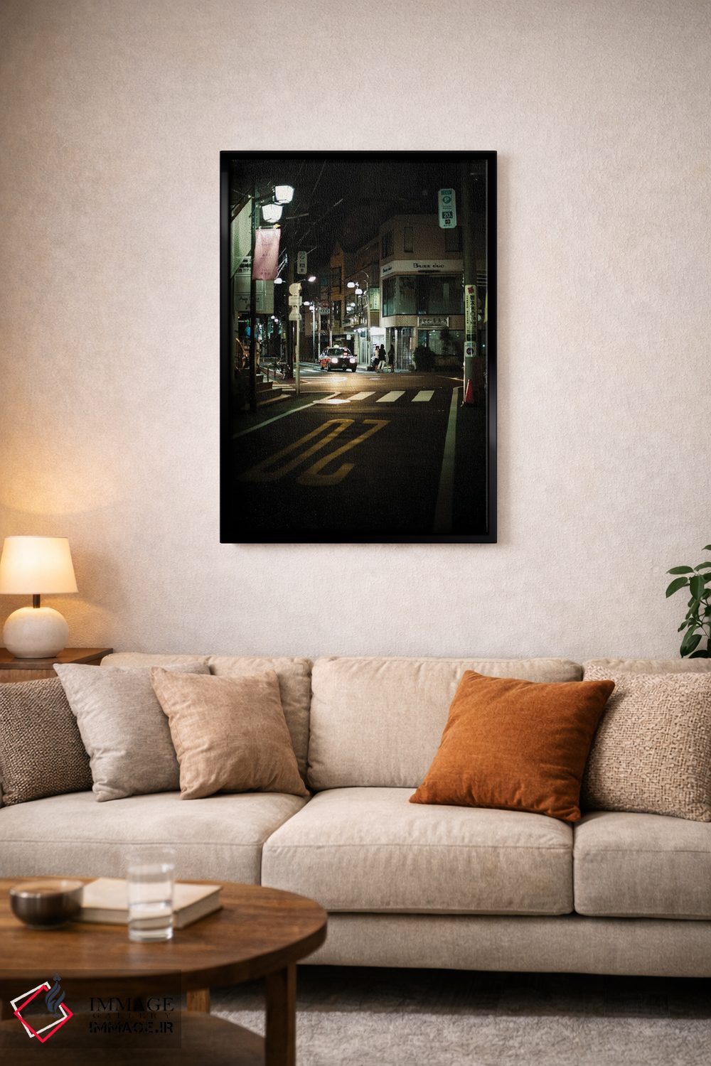 تابلو دکوراتیو تاکسی به گذشته اثر کنزو ایجیری - D4B