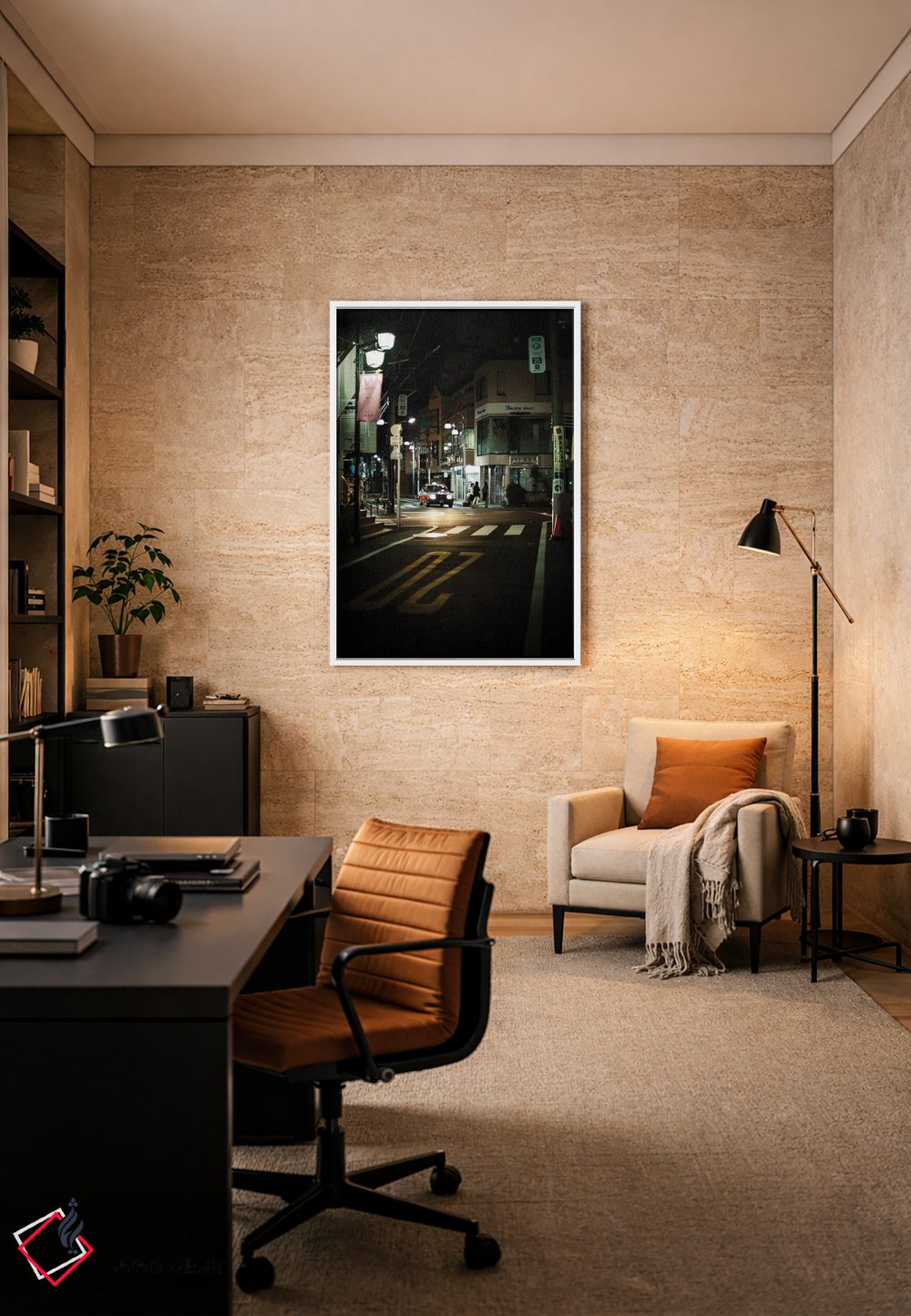 تابلو دکوراتیو تاکسی به گذشته اثر کنزو ایجیری - D6W