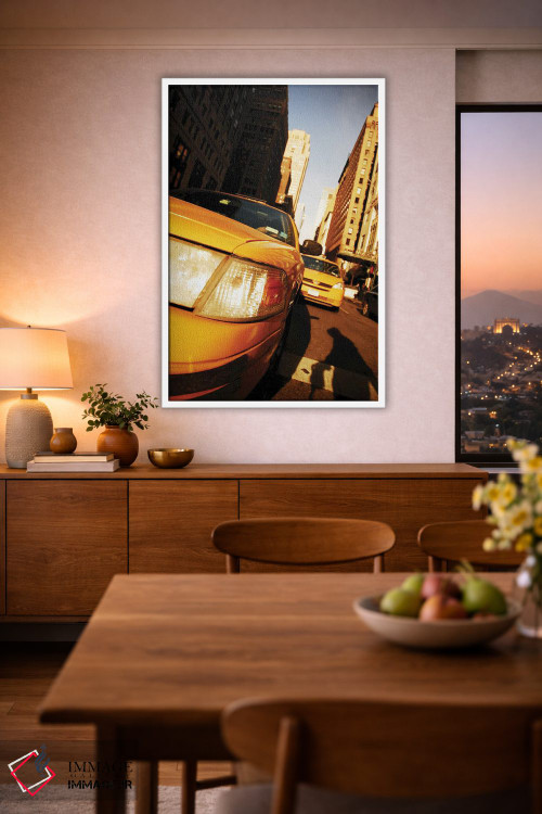 تابلو دکوراتیو خنکای آفتابی در شهر اثر کنزو ایجیری - D1W