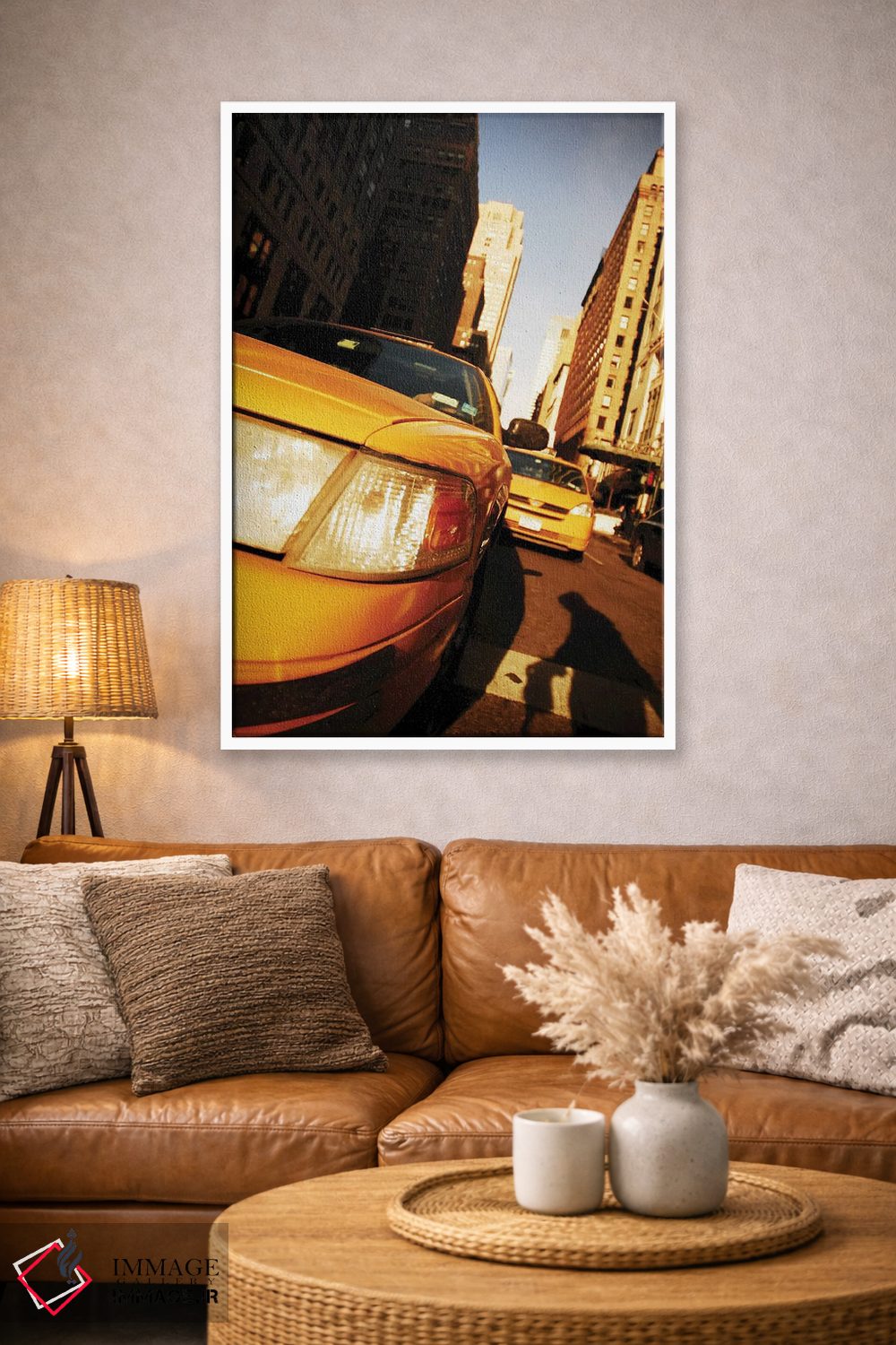 تابلو دکوراتیو خنکای آفتابی در شهر اثر کنزو ایجیری - D2W