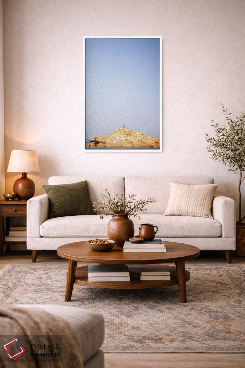 تابلو دکوراتیو منورکا اثر کنزو ایجیری - D2W