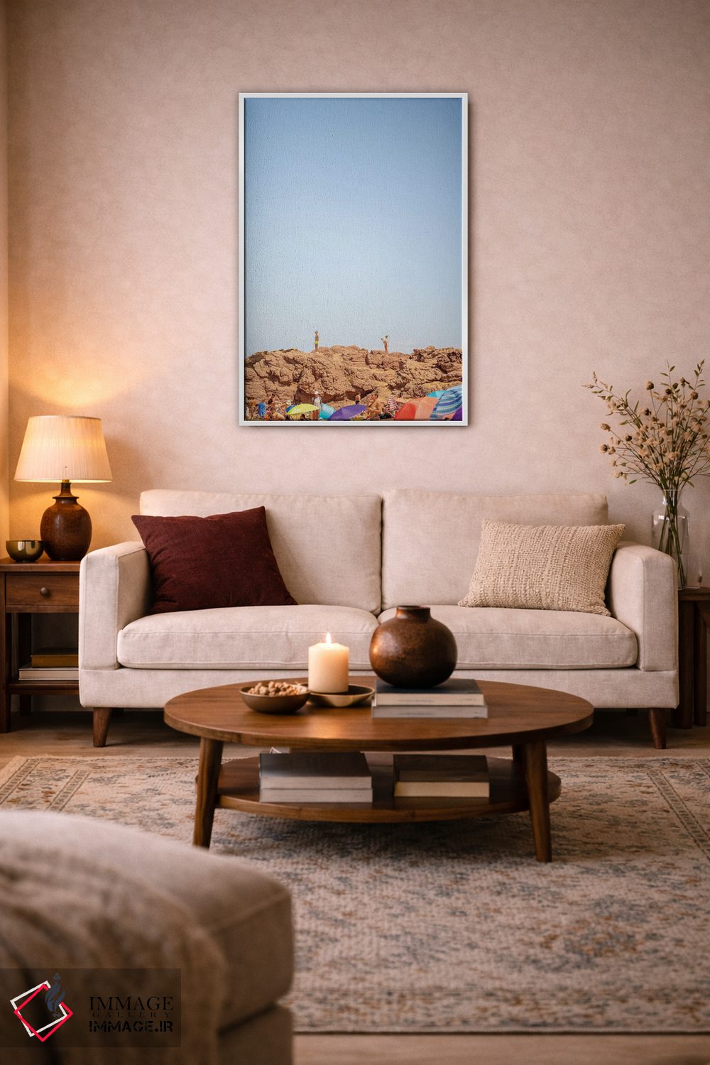 تابلو دکوراتیو منورکا اثر کنزو ایجیری - D2W