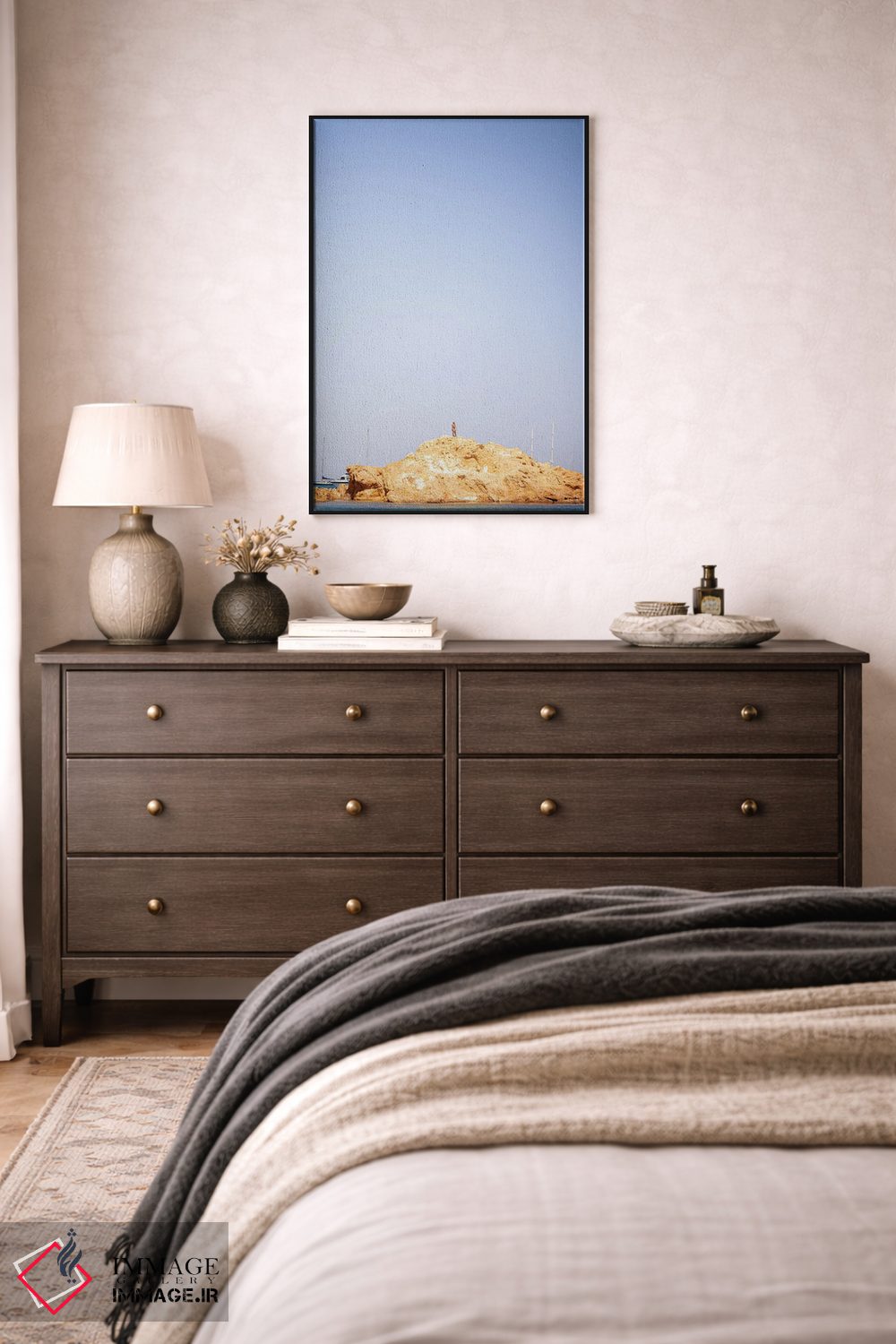 تابلو دکوراتیو منورکا اثر کنزو ایجیری - D5B