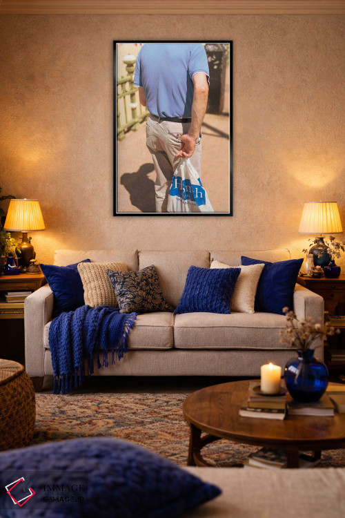 تابلو دکوراتیو جیب پشتی مارگیت اثر کنزو ایجیری - D5B