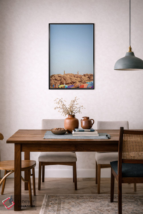 تابلو دکوراتیو منورکا اثر کنزو ایجیری - D6B