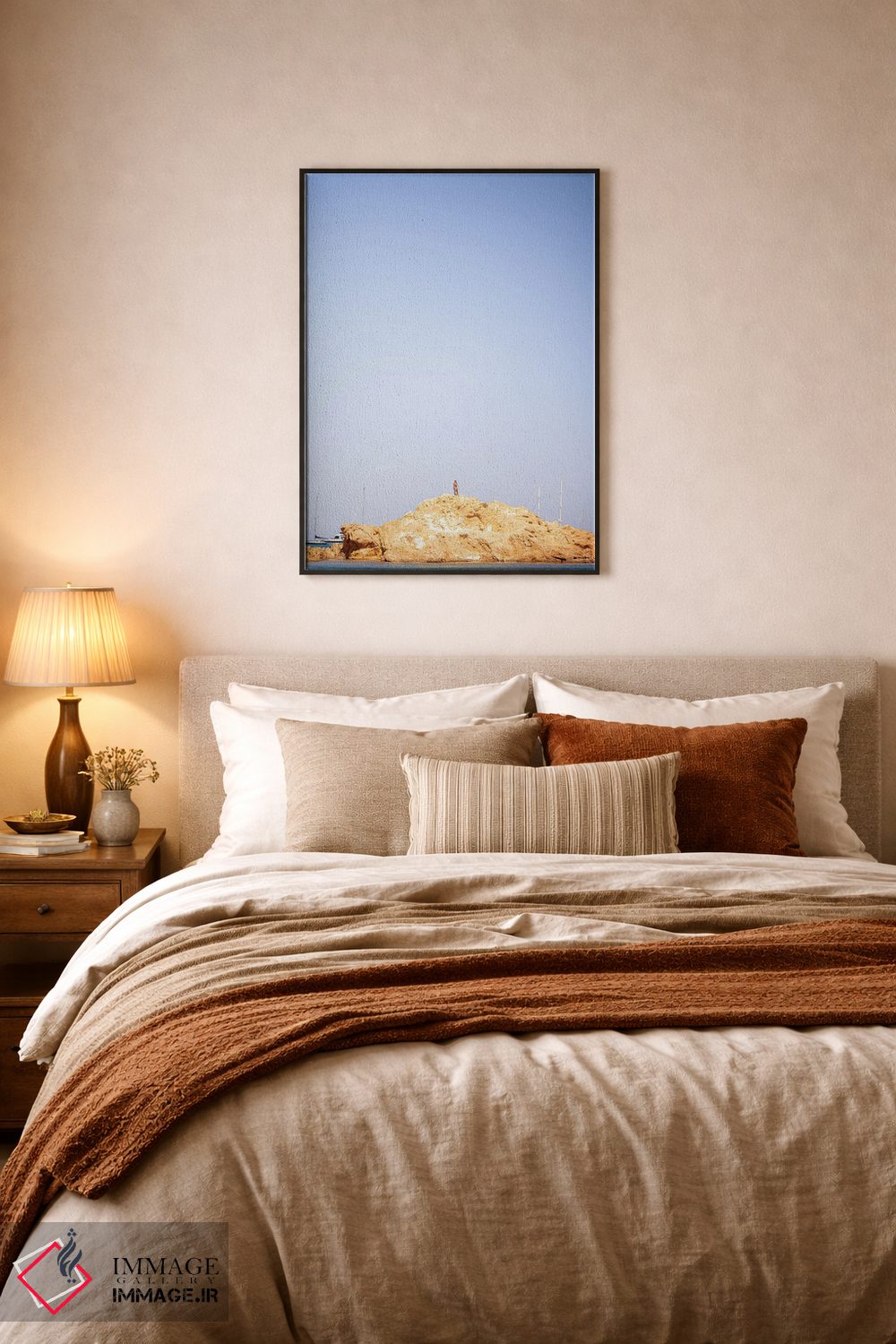 تابلو دکوراتیو منورکا اثر کنزو ایجیری - D6B