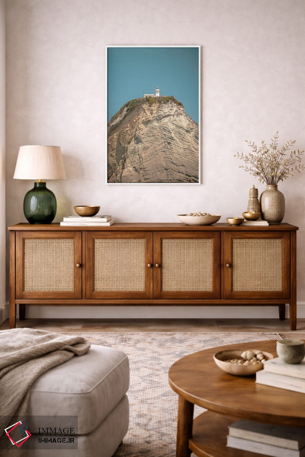 تابلو دکوراتیو فانوس دریایی اسباب بازی اثر کنزو ایجیری - D2W