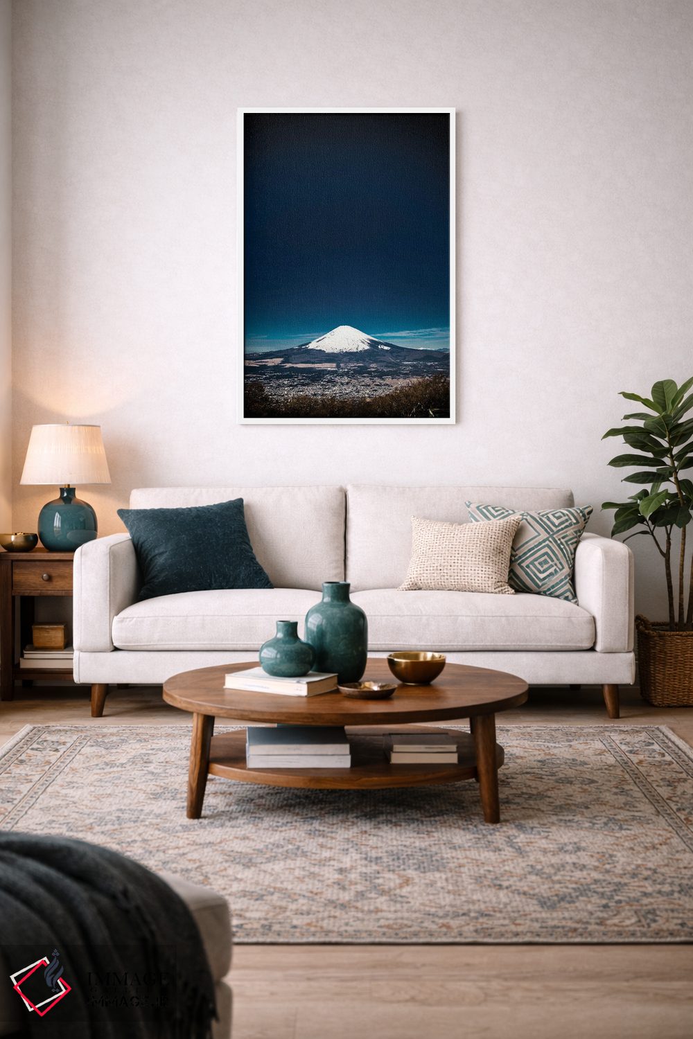 تابلو دکوراتیو فوجی سان اثر کنزو ایجیری - D2W