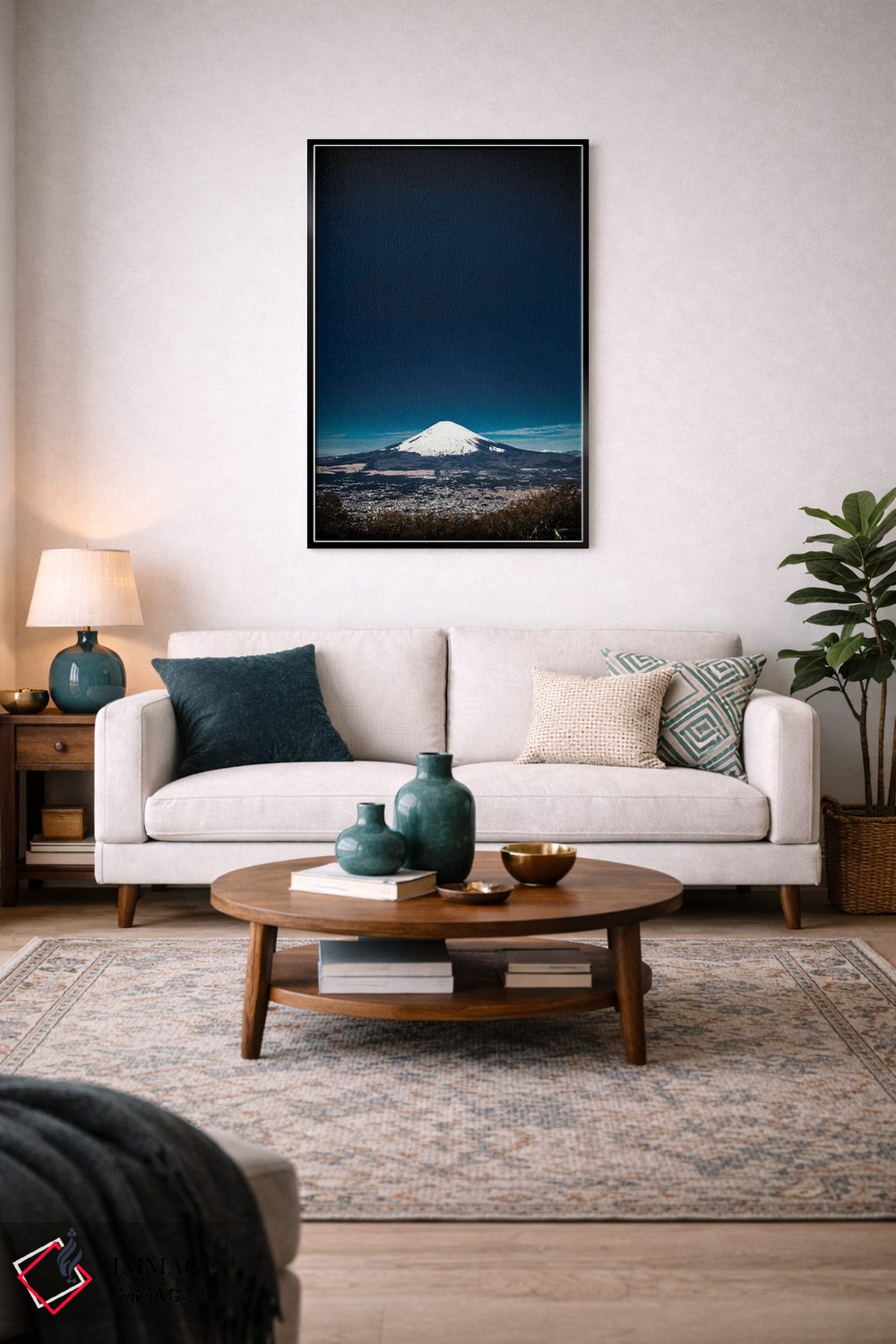 تابلو دکوراتیو فوجی سان اثر کنزو ایجیری - D3B