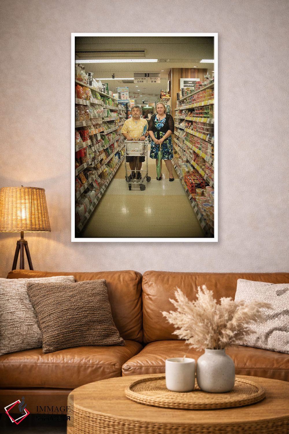 تابلو دکوراتیو راهروی پدر و مادر ۳ اثر کنزو ایجیری - D3W