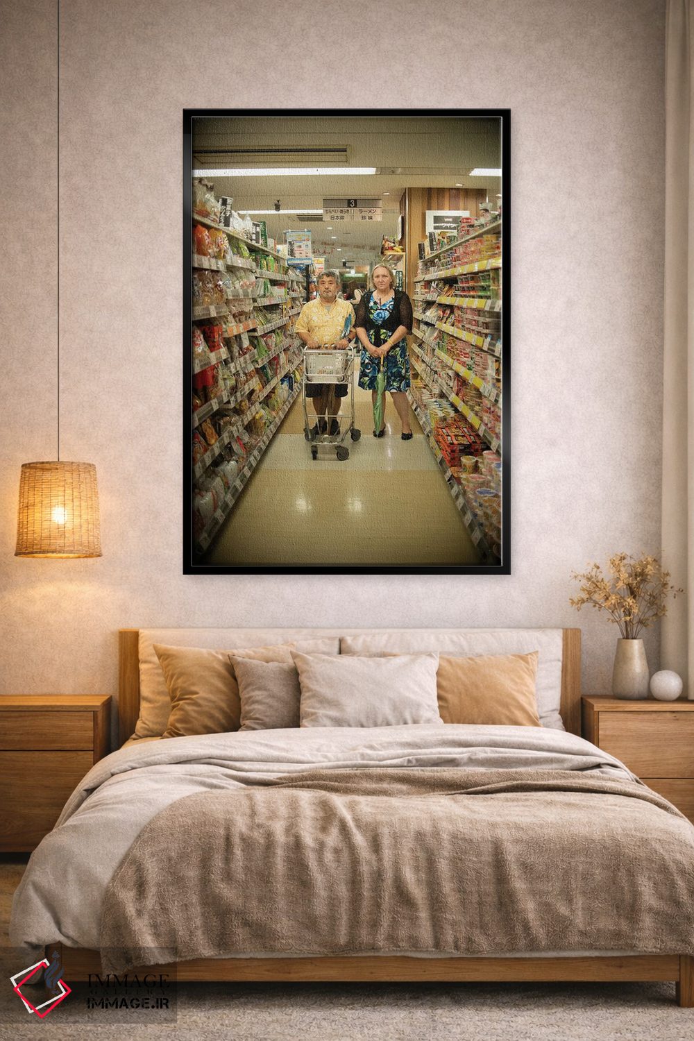 تابلو دکوراتیو راهروی پدر و مادر ۳ اثر کنزو ایجیری - D2B