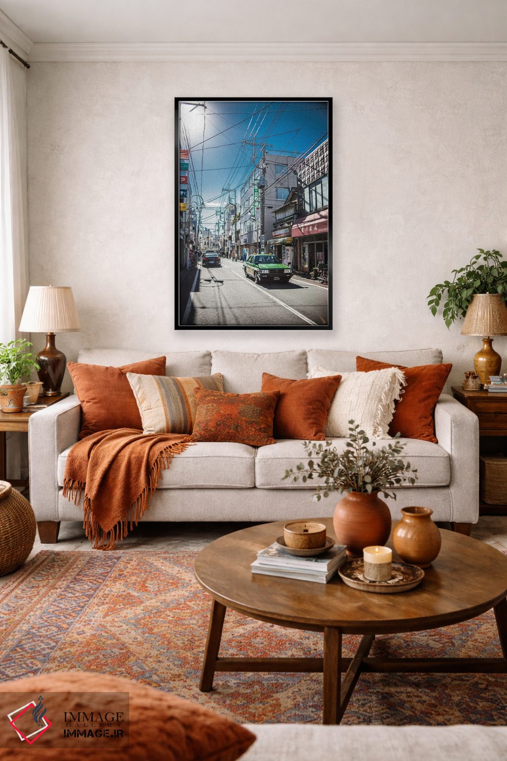 تابلو دکوراتیو جییوگااوکا اثر کنزو ایجیری - D4B