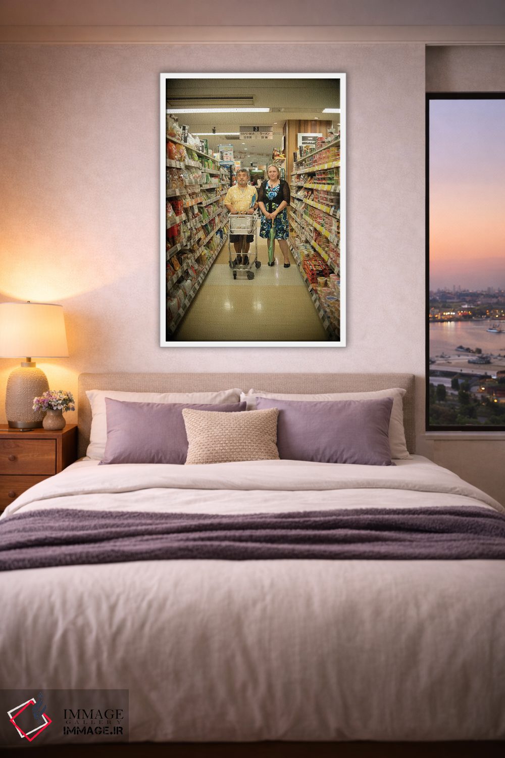 تابلو دکوراتیو راهروی پدر و مادر ۳ اثر کنزو ایجیری - D4W