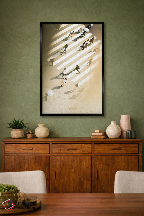 تابلو دکوراتیو تقاطع شیبویا ۱ اثر کنزو ایجیری - D2B