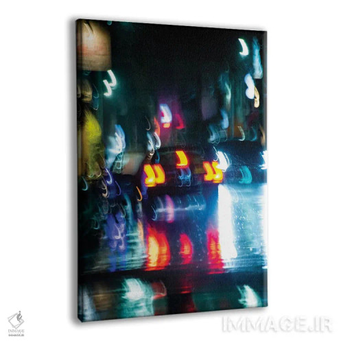 تابلو دکوراتیو سری تاکسی خیس ۴ اثر کنزو ایجیری - نمای پرسپکتیو محصول