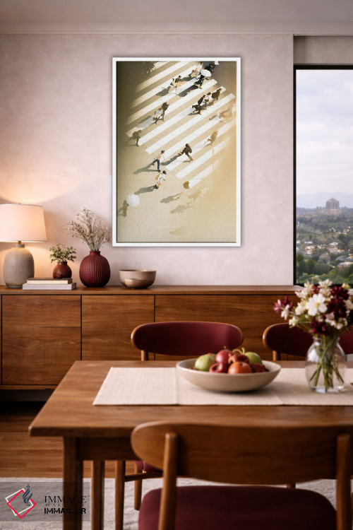 تابلو دکوراتیو تقاطع شیبویا ۱ اثر کنزو ایجیری - D4W