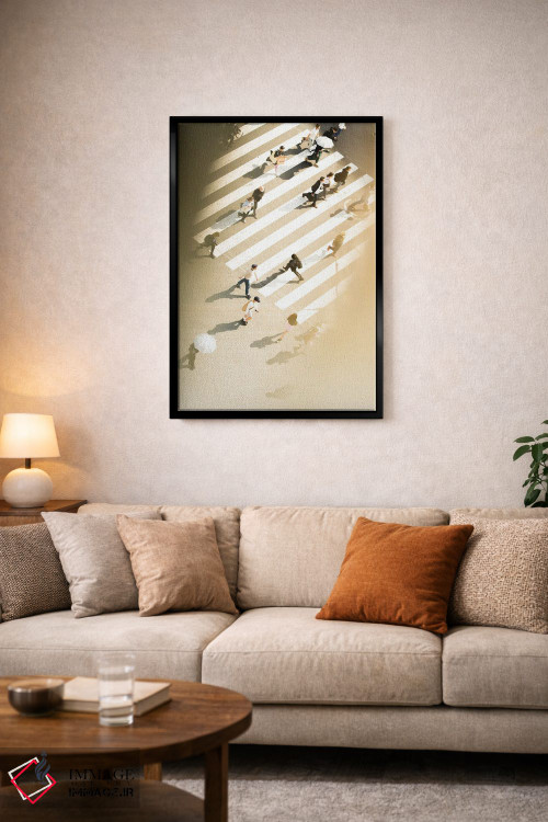 تابلو دکوراتیو تقاطع شیبویا ۱ اثر کنزو ایجیری - D5B