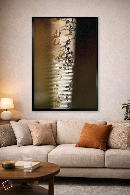 تابلو دکوراتیو تقاطع شیبویا ۳ اثر کنزو ایجیری - D2B