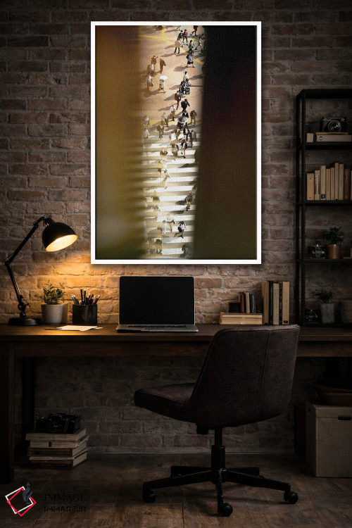 تابلو دکوراتیو تقاطع شیبویا ۳ اثر کنزو ایجیری - D3W