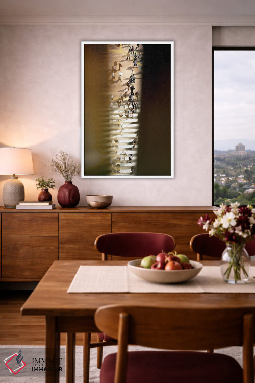 تابلو دکوراتیو تقاطع شیبویا ۳ اثر کنزو ایجیری - D4W