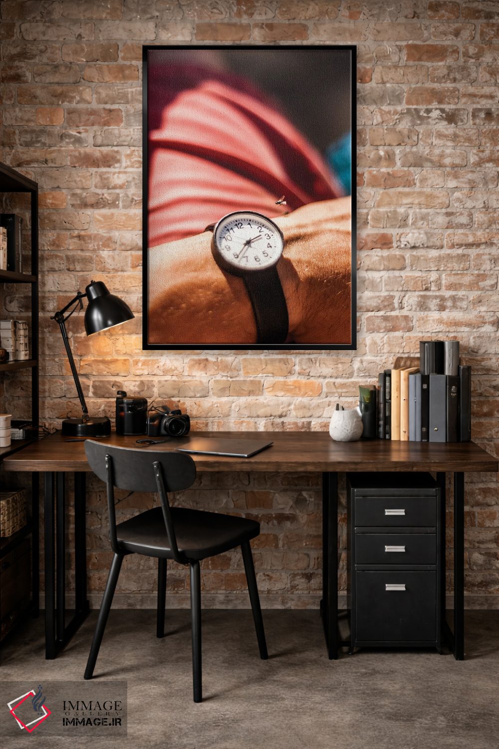 تابلو دکوراتیو زمان پرواز می کند اثر کنزو ایجیری - D5B