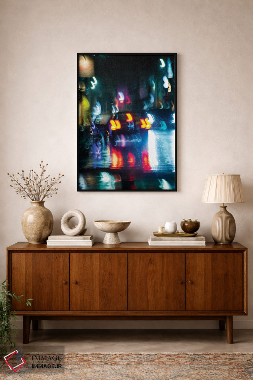 تابلو دکوراتیو سری تاکسی خیس ۴ اثر کنزو ایجیری - D2B