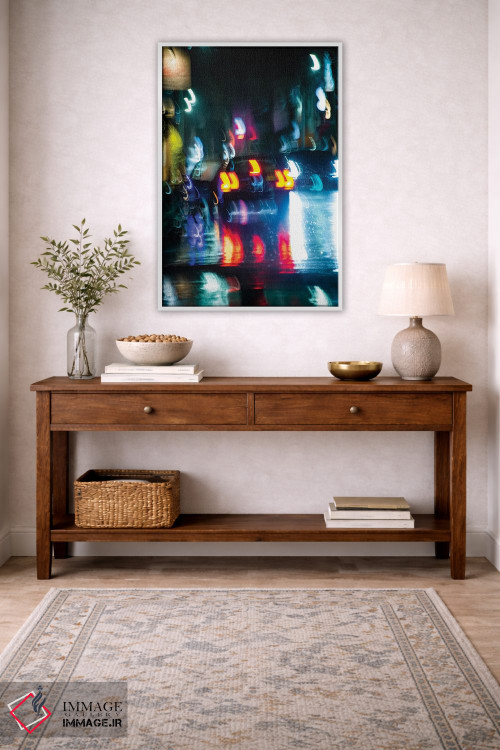 تابلو دکوراتیو سری تاکسی خیس ۴ اثر کنزو ایجیری - D3W