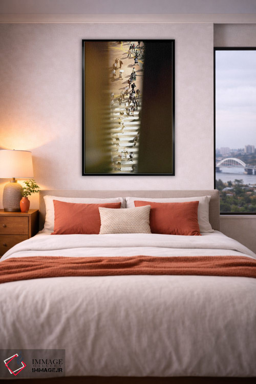 تابلو دکوراتیو تقاطع شیبویا ۳ اثر کنزو ایجیری - D6B