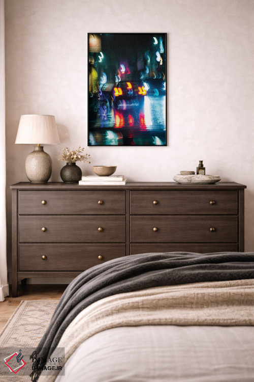 تابلو دکوراتیو سری تاکسی خیس ۴ اثر کنزو ایجیری - D5B