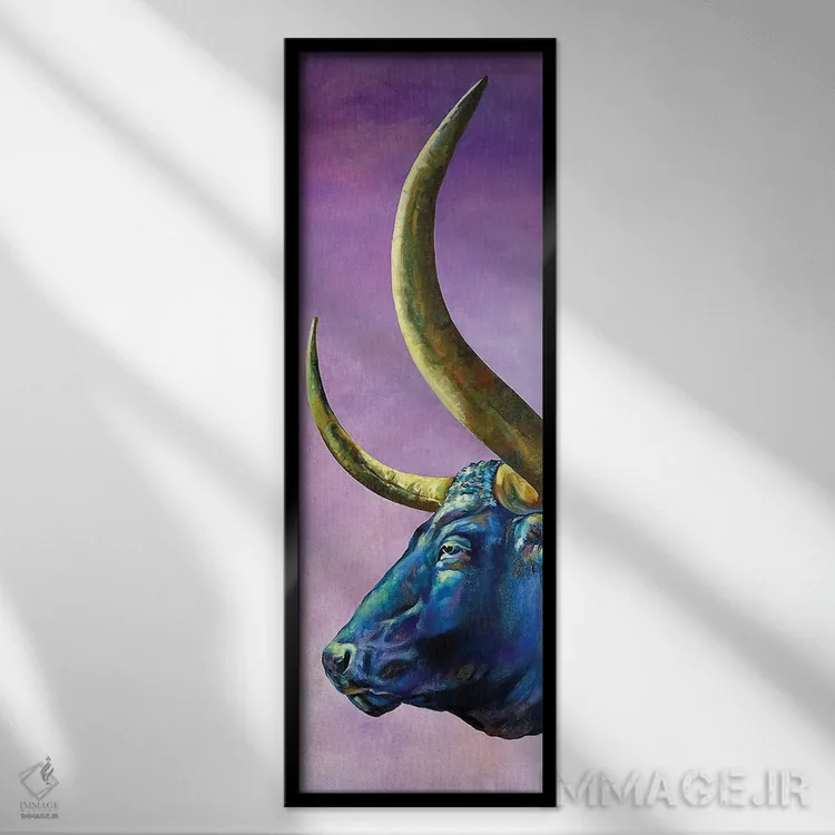 تابلو دکوراتیو نگهبانی عصرگاهی اثر جیل و رابرت پانکی - نمای قابدار مشکی