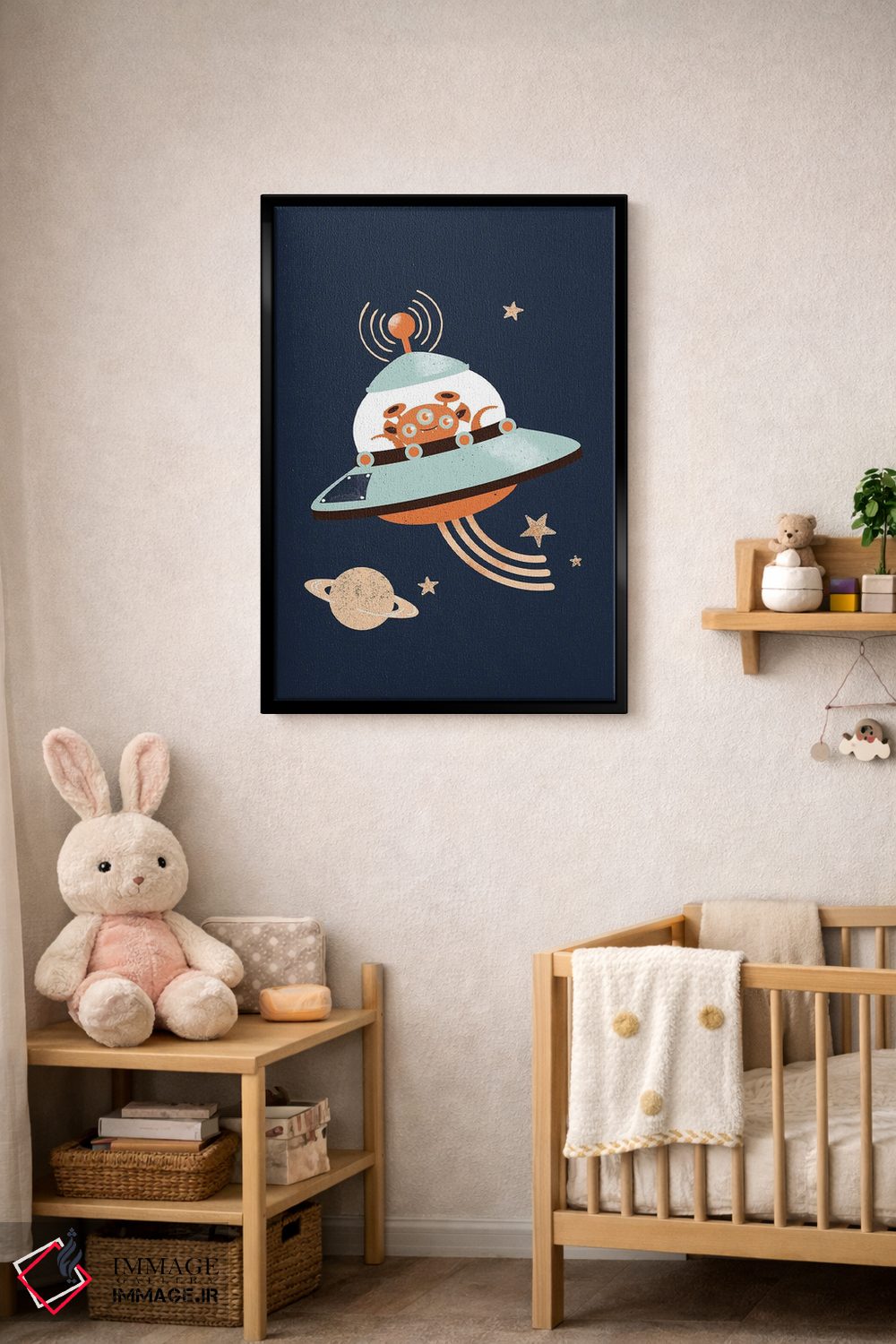 تابلو مینیمال بیگانه اثر کانزیلو - D4B