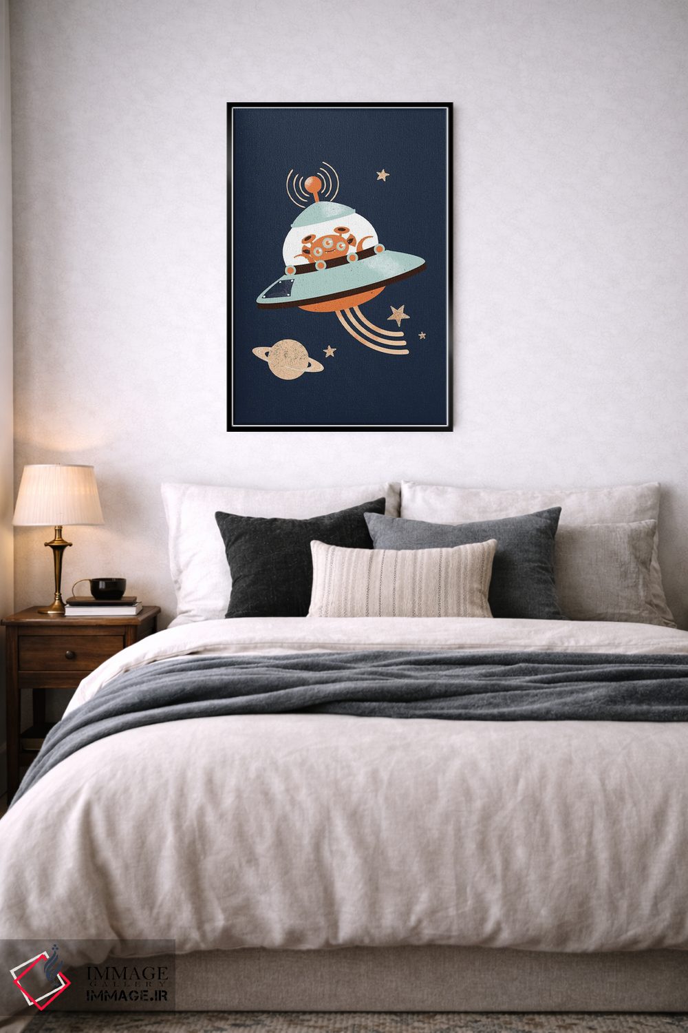 تابلو مینیمال بیگانه اثر کانزیلو - D5B