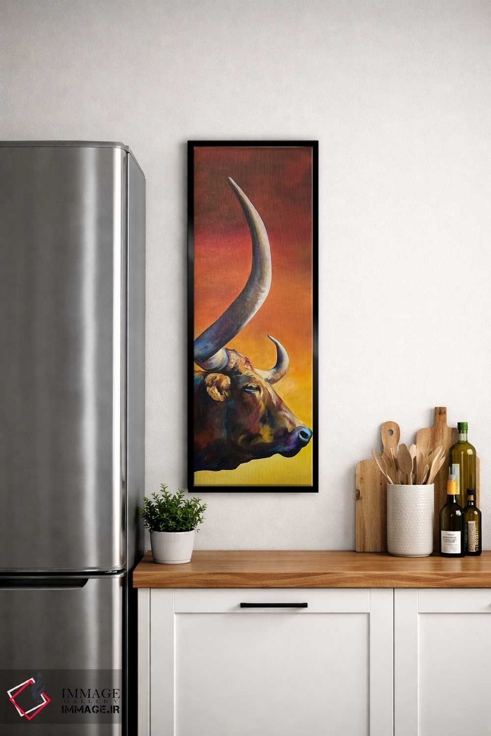 تابلو دکوراتیو سپیده دم لانگهورن اثر رابرت پانکی - D3B