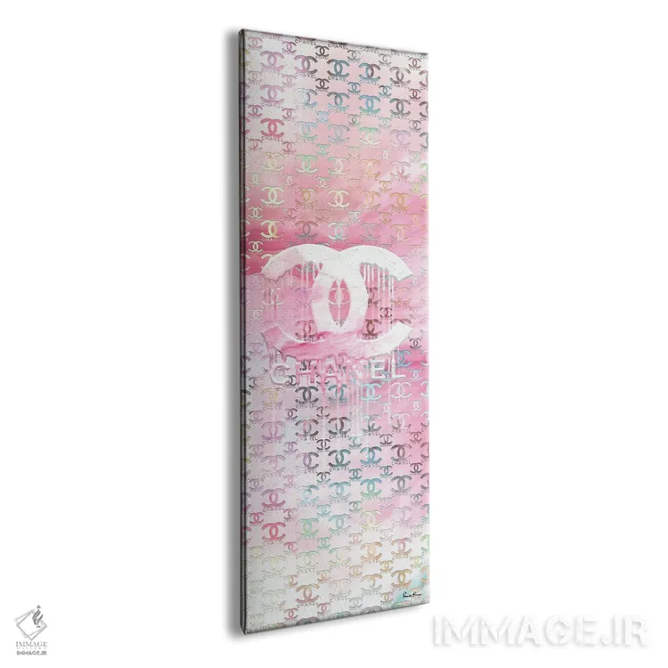 تابلو دکوراتیو شنل پاستلی می خواهم اثر پوماکای بارون - نمای پرسپکتیو محصول