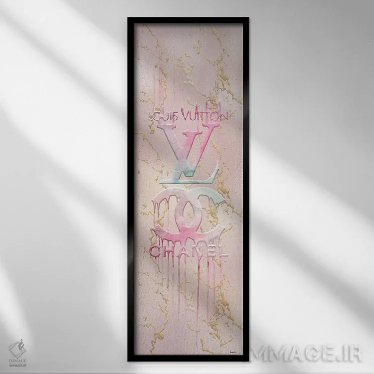 تابلو دکوراتیو خودخواه ۱۰ اثر پوماکای بارون - نمای قابدار مشکی