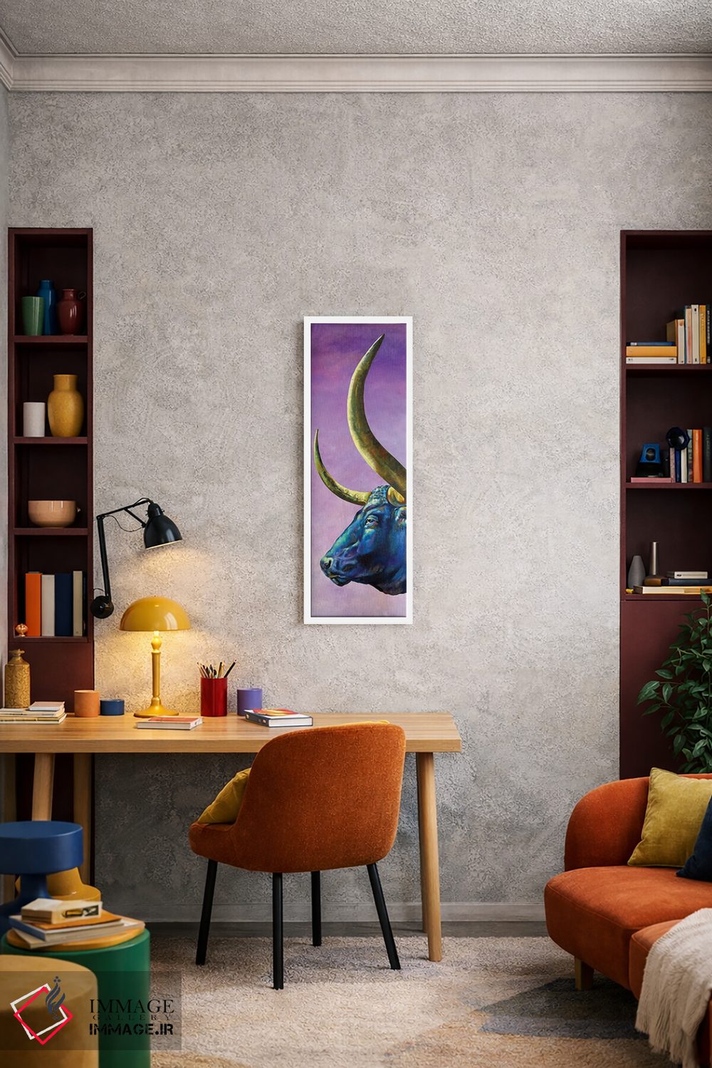 تابلو دکوراتیو نگهبانی عصرگاهی اثر جیل و رابرت پانکی - D3W