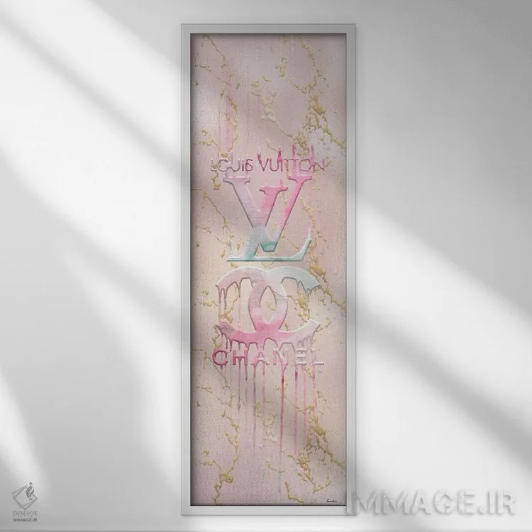 تابلو دکوراتیو خودخواه ۱۰ اثر پوماکای بارون - نمای قابدار سفید