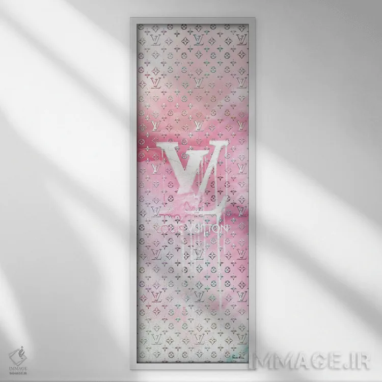 تابلو دکوراتیو لوییس پاستلی می خواهم اثر پوماکای بارون - نمای قابدار سفید