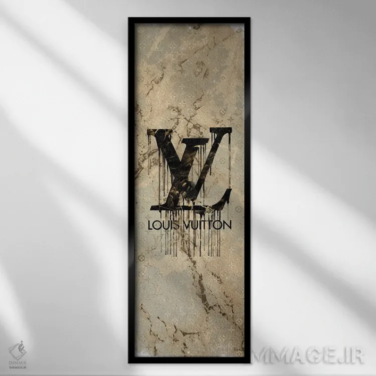 تابلو دکوراتیو لوییس کرمی می خواهم اثر پوماکای بارون - نمای قابدار مشکی