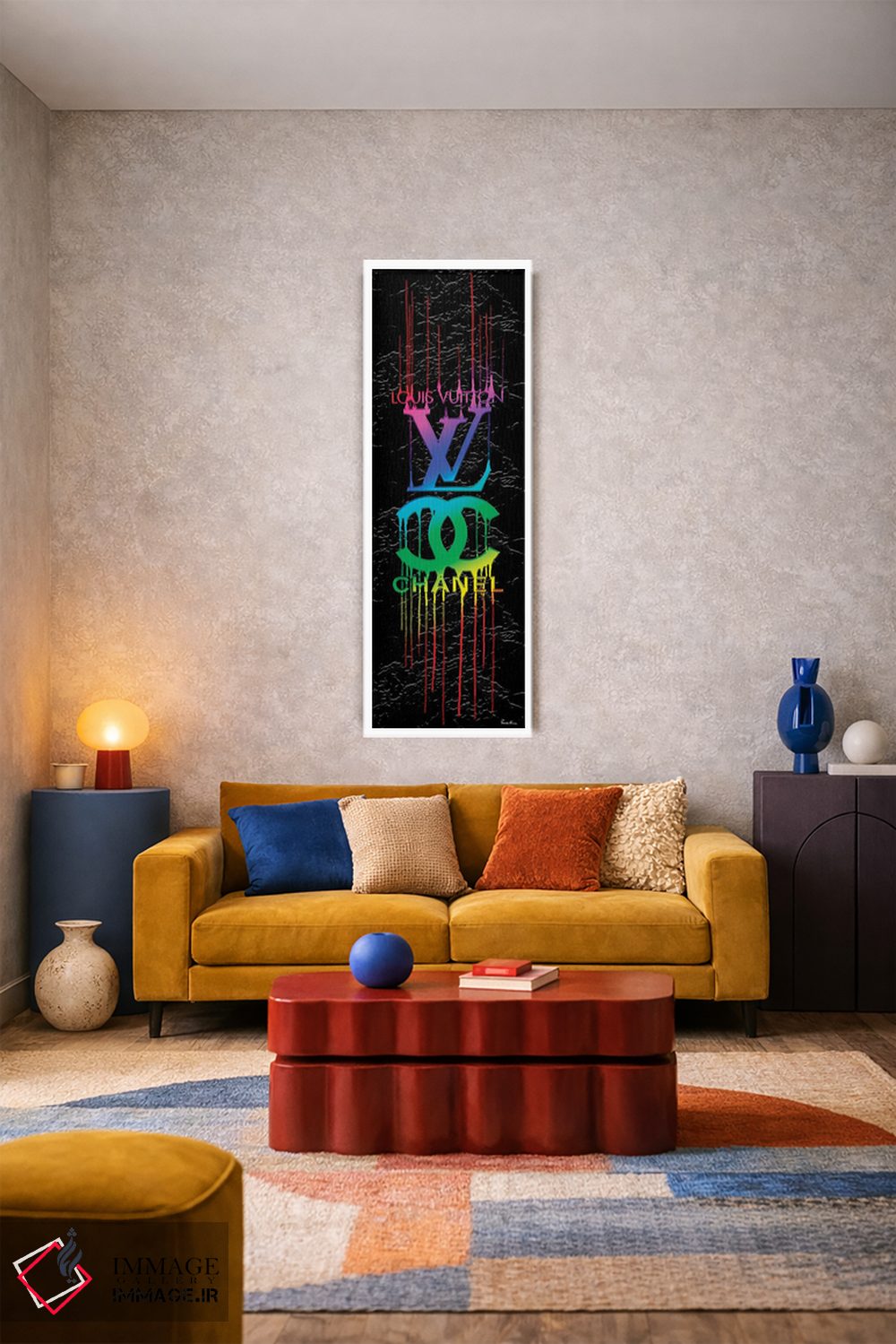 تابلو دکوراتیو خودخواه ۷ اثر پوماکای بارون - D1W