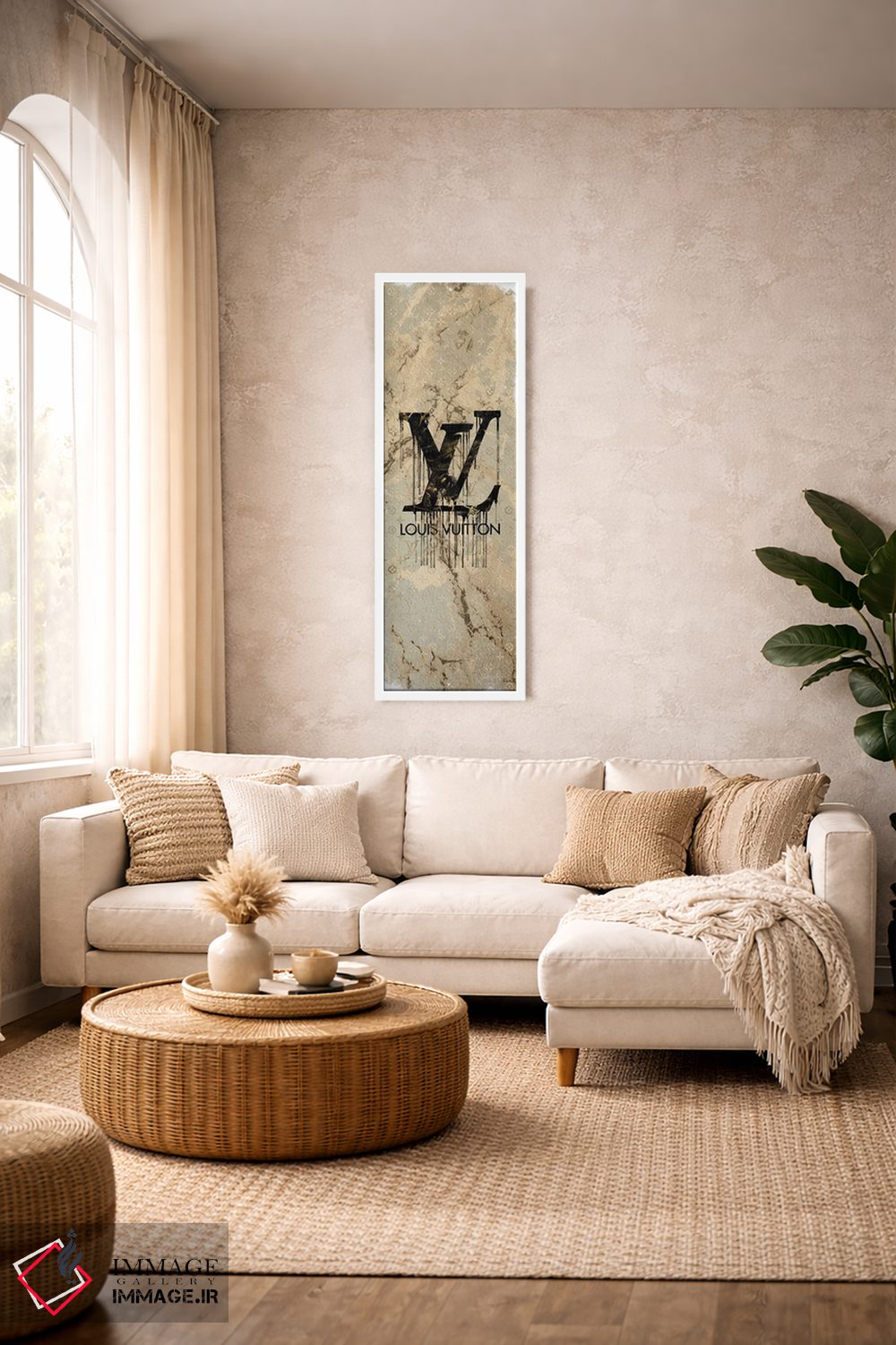 تابلو دکوراتیو لوییس کرمی می خواهم اثر پوماکای بارون - D2W