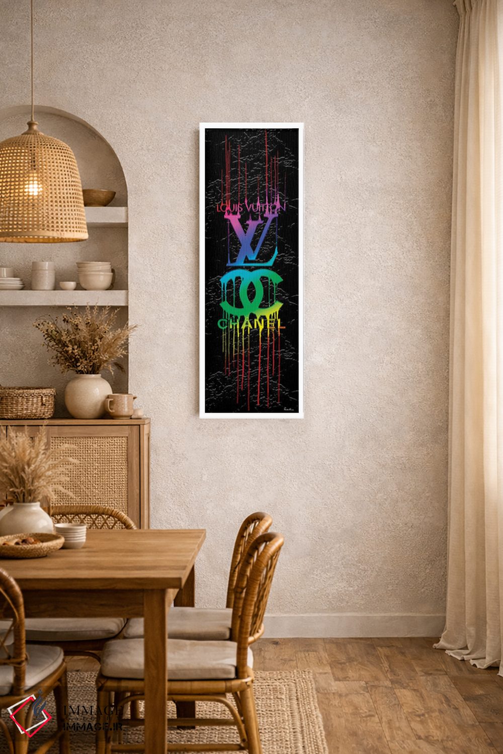 تابلو دکوراتیو خودخواه ۷ اثر پوماکای بارون - D3W