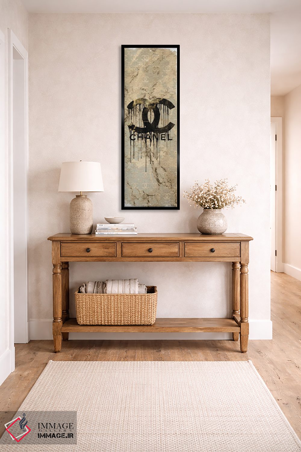 تابلو دکوراتیو سی سی کرمی می خواهم اثر پوماکای بارون - D6B